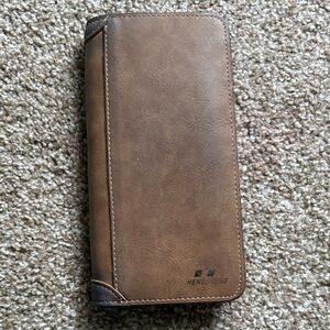 Hengsheng Brown Leather Wallet